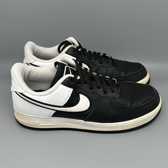 Nike Air Force 1 ‘07 LV8 1 Black White Shoes Men's Sz 11 - Picture 1 of 10